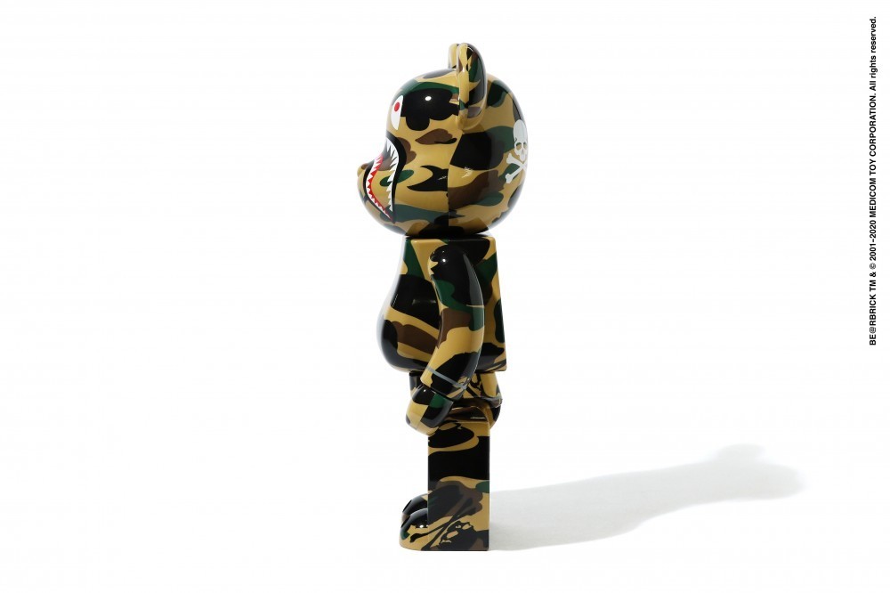 mastermind vs A BATHING APE® BE@RBRICK 100% & 400% (YELLOW)