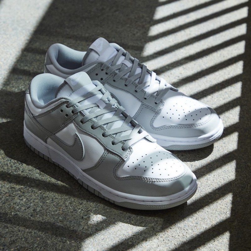 grey fog dunk low raffle